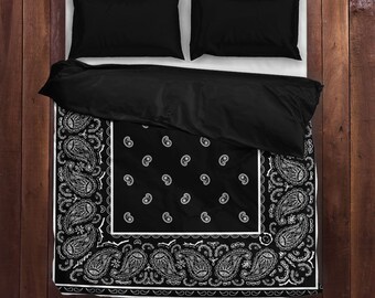 Bandana Bedding Etsy
