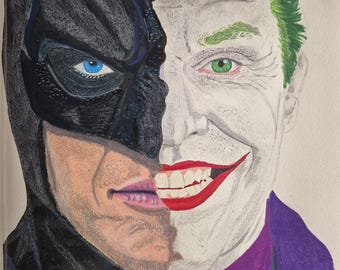 Disegno originale di Batman '89