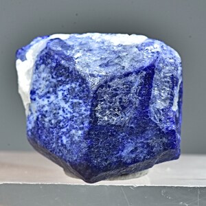14 Carat Natural Terminated Lazurite Crystal From Badakhshan Afghanistan