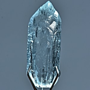 Amazing 7.30 Carat Natural Gemmy Double Terminated Etched AQUAMARINE Crystal