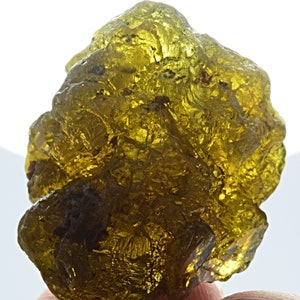 Unik etsad sfaleritkristall från Badakhshan, Afghanistan, 50 karat