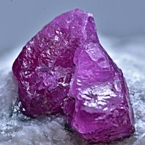 72 Gram Amazing Top Quality Unique Twin Natural Ruby Crystal Specimen