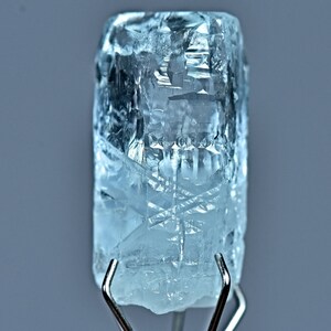 8 Carat Natural Gemmy Double Terminated Etched AQUAMARINE Crystal