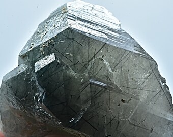 281 Gram Riebeckite Included Quartz Crystal From Zagi Mountain Pakistan