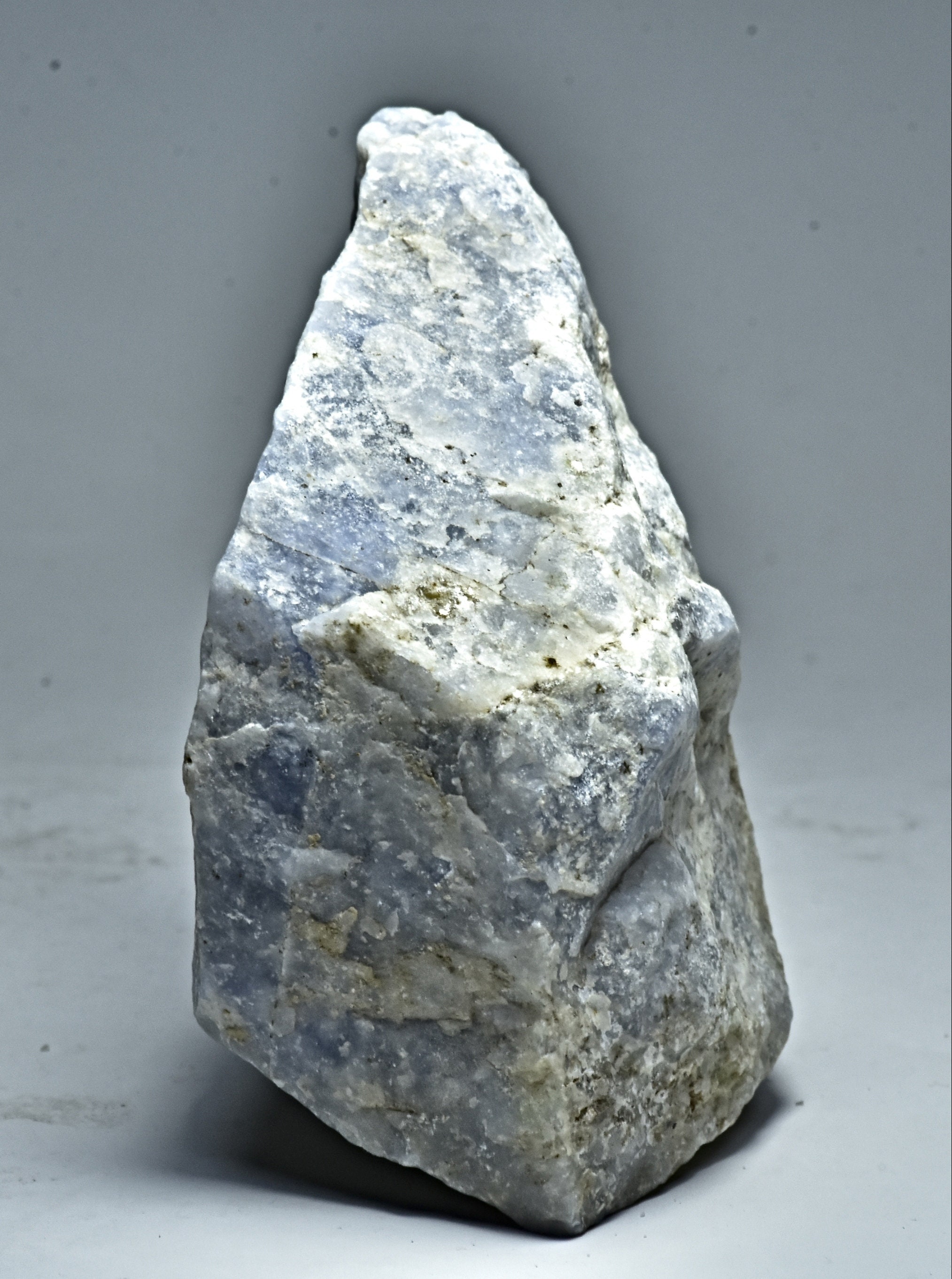 134 Gram Natural Fluorescent Rare Blue Hackmanite Rough Specimen W ...
