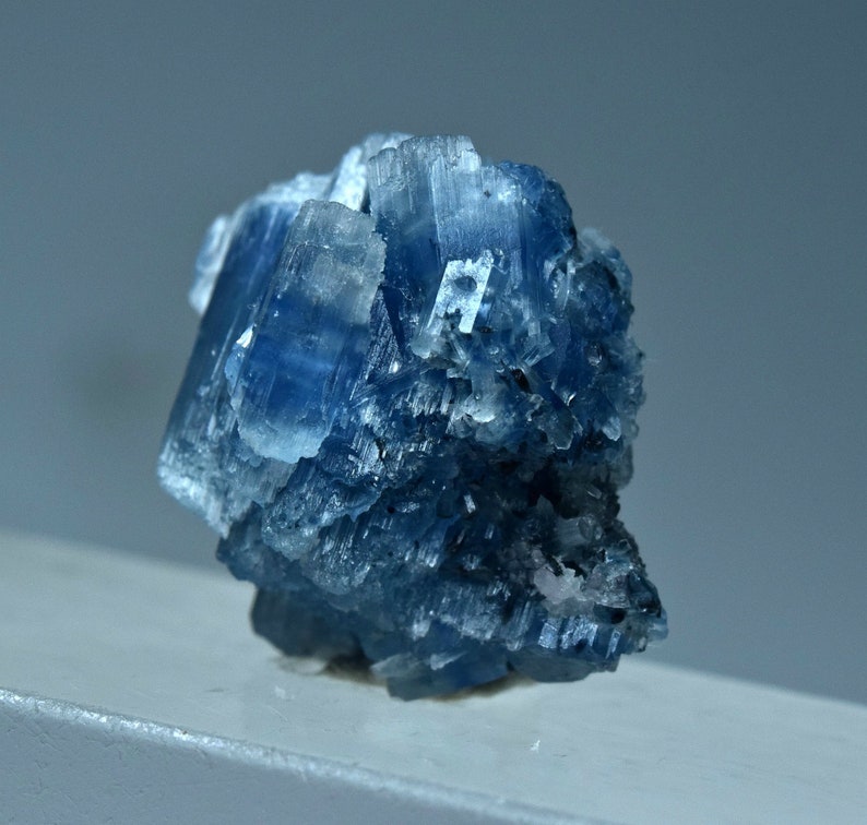 Rosterite Top Blue Alkali Beryl Crystal 10 Carat Unusual Vorobyevite Beryl