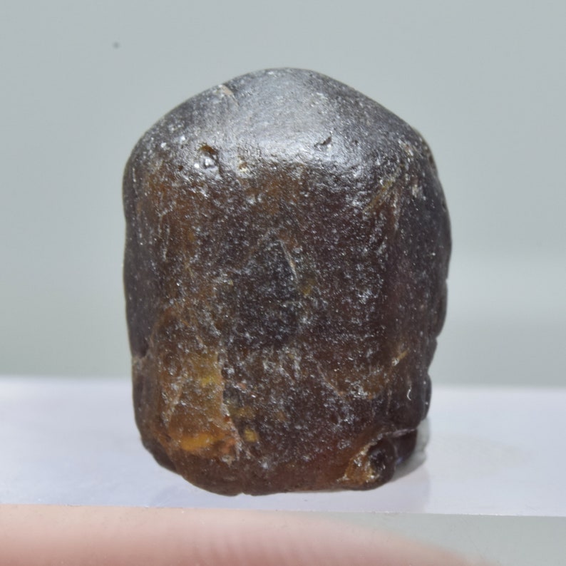 Pierre Bastnaesite 1.2 Ct Naturelle - Pakistan - Couleur Orange Translucide - Neuf Avec étiquette