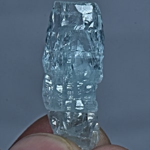 21.30 Carat Natural Gemmy Double Terminated Etched AQUAMARINE Crystal