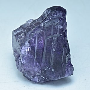 111 Crt Unique Double Terminated Fluorescent Terminated Purple Scapolite Crystal