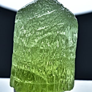 Natural Etched Transparent Peridot Crystal From Pakistan 26 Carat