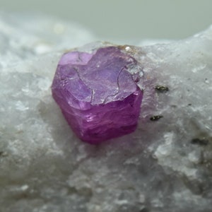 Natural Terminated Ruby Crystal With Mica On Matrix 88 Carat
