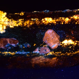 2800 Gram Rare Fluorescent Wernerite Scapolite Crystal Cluster With Afghanite