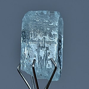 6 Carat Natural Gemmy Double Terminated Etched AQUAMARINE Crystal