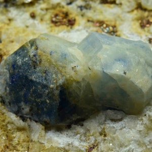 Unusual Fluorescent Afghanite Crystal W/ Wernerite Scapolite On Matix 851 Gram