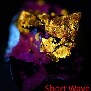 84 Carat Beautiful Fluorescent Red Zircon Crystal On Matrix From Pakistan
