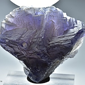307 Gram Natural Beautiful Purple Fluorite Crystal From Baluchistan Pakistan