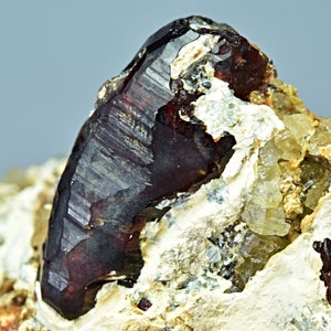 Rare Chondrodite Crystal Specimen From Badakhshan Afghanistan 148 Carat]