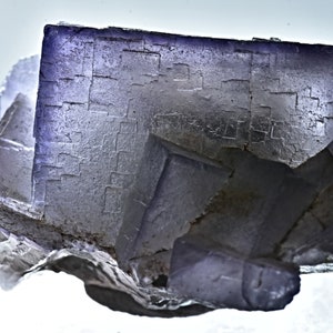 38 Gram Beautiful Natural Purple Fluorite Crystal From Baluchistan Pakistan