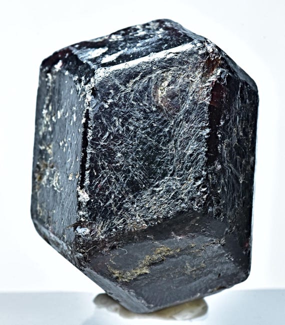 36 Gram Full Terminated Natural Garnet Crystal From Nuristan
