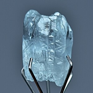 4.90 Carat Natural Unique Gemmy Double Terminated Etched AQUAMARINE Crystal