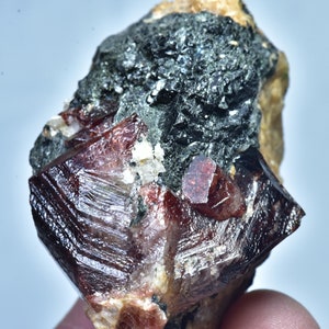 53 Gram Amazing Fluorescent Terminated Unique Zircon Crystal Specimen