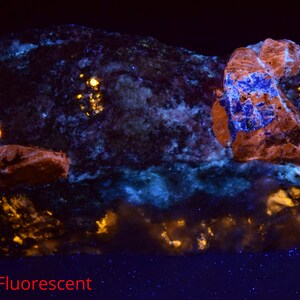 578 Gram Rare Fluorescent Afghanite Crystal With Wernerite Scapolite On Matrix