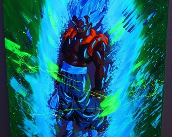 Anime painting | Etsy