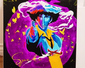 Anime painting | Etsy