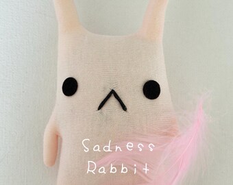 No1737 Happy Rabbit Doll by Sadness Rabbit
