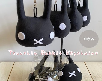 L size Handmade 4 colors Tsuushin Rabbit keychain