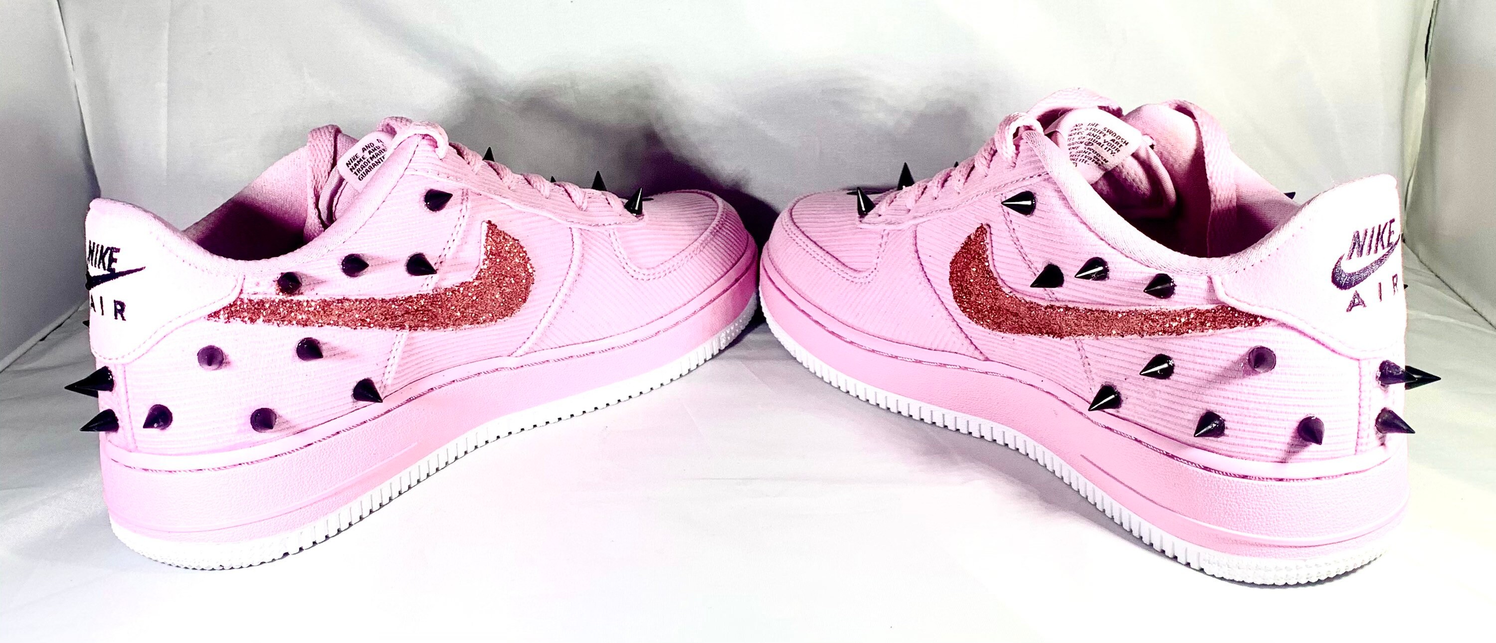 custom air force 1 hot pink