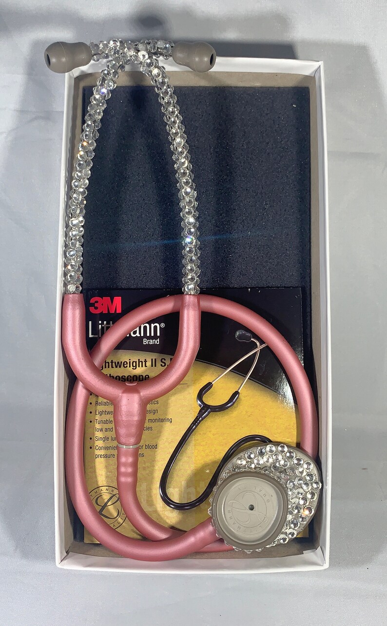 Pearl Pink Bling Littmann Stethoscope Etsy