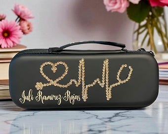 Bling Stethoscope Case- custom rhinestone, Medical Equipment, Protection, PU leather, Healthcare worker Gift