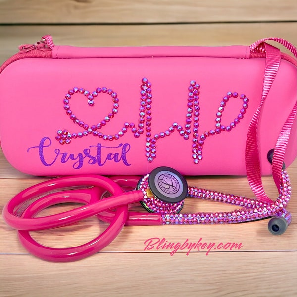 Cotton Candy Bling Stethoscope Embellished with Rhinestones, Essential Medical Device, Ideal Gift for Nurses and Doctors