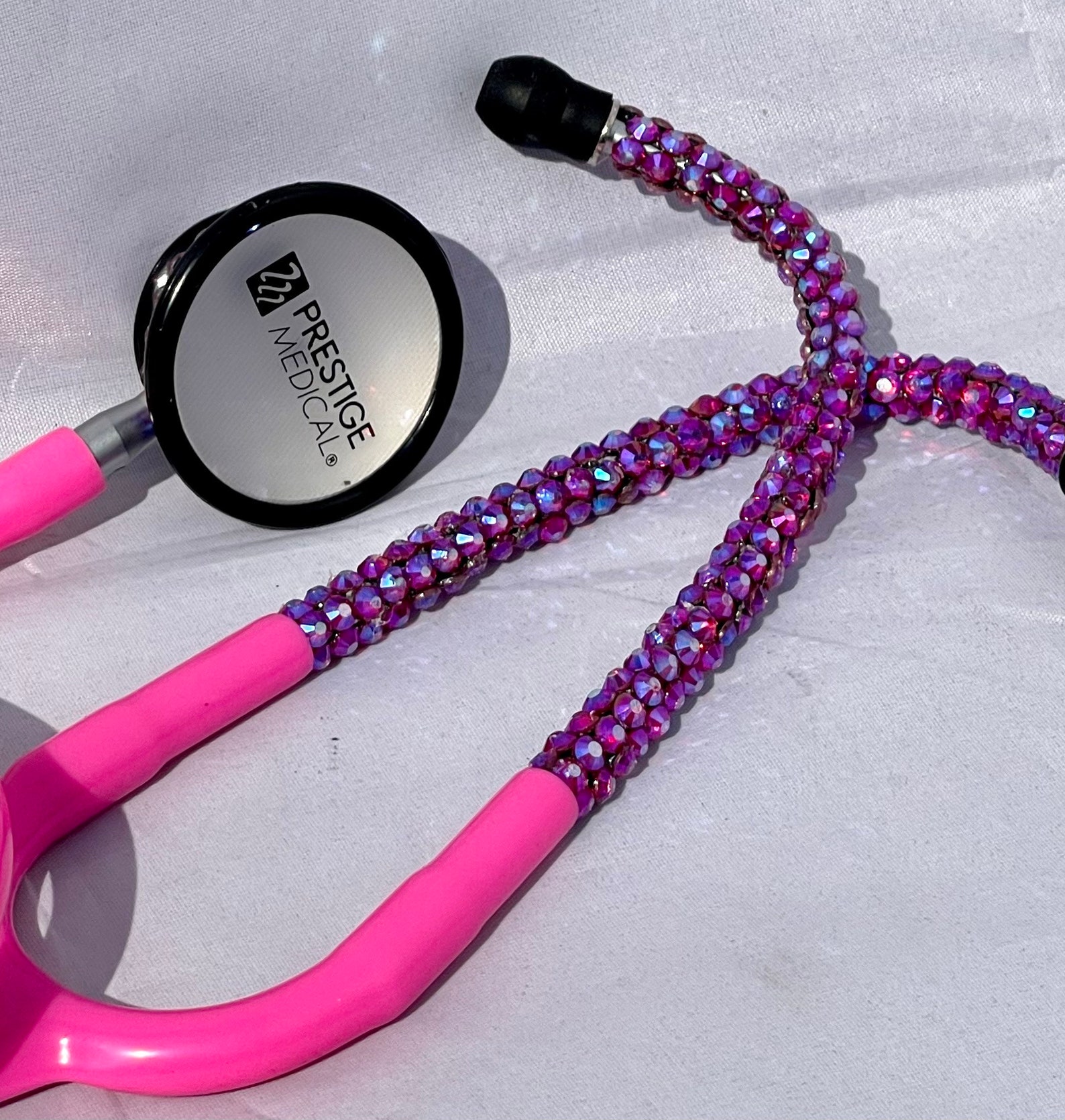 Cotton Candy Bling Stethoscope Iridescent Swirl Rhinestone - Etsy