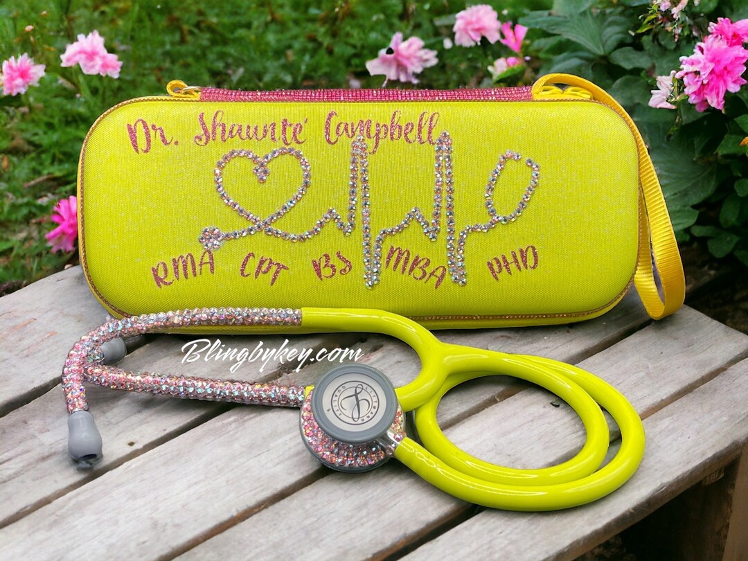 Summer Sunset Vibes Bling Stethoscope, Preciosa Crystals, Littmann