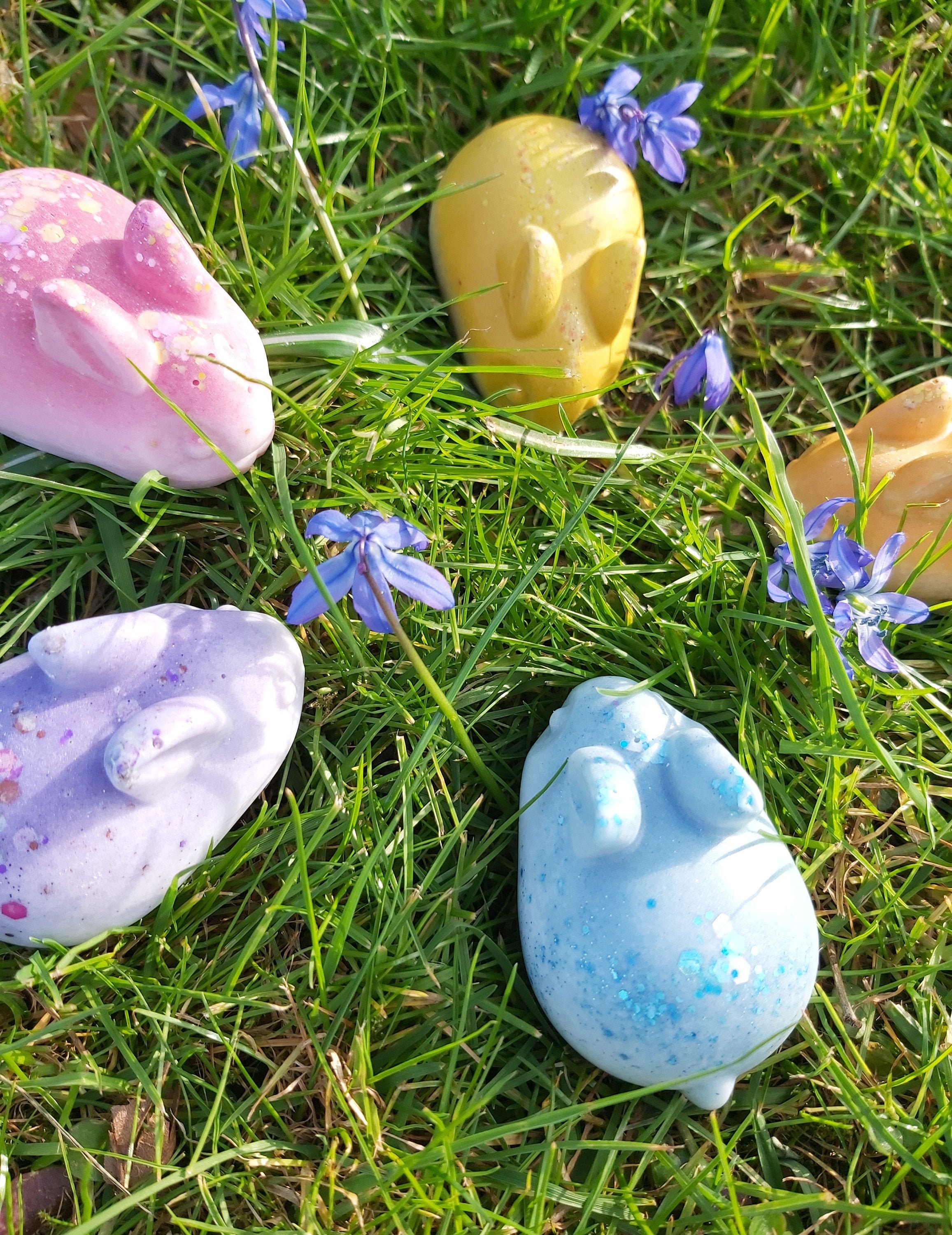 Bunny Rabbit Wax Melts Handmade Highly Scented Chunky Rabbit Etsy