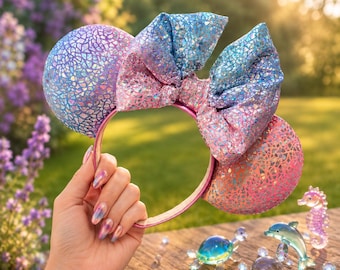 Shattered Pixels Mouse Ear Headband