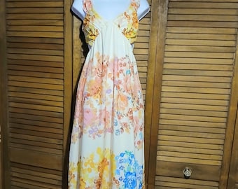 Floral Maxi Summer dress/size small maxi dress