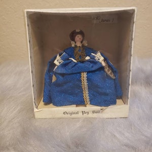Vintage Original Peg Doll