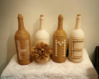HOME Wine Bottles Decor