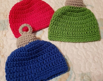 Infant Christmas Ornament Beanies