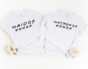 Friends Themed Bridesmaid Tshirt Bride 