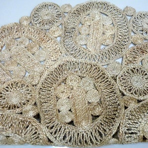 Jute Round Rug, Indoor Floor Decor