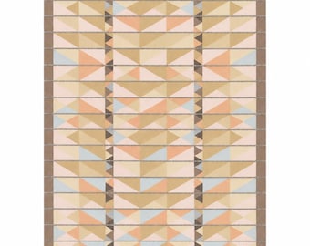 Handwoven Dhurrie Rug, Geometric Flatweave Carpet, Pastel Beige Area Rug, Modern Boho Rug for Living Room Bedroom
