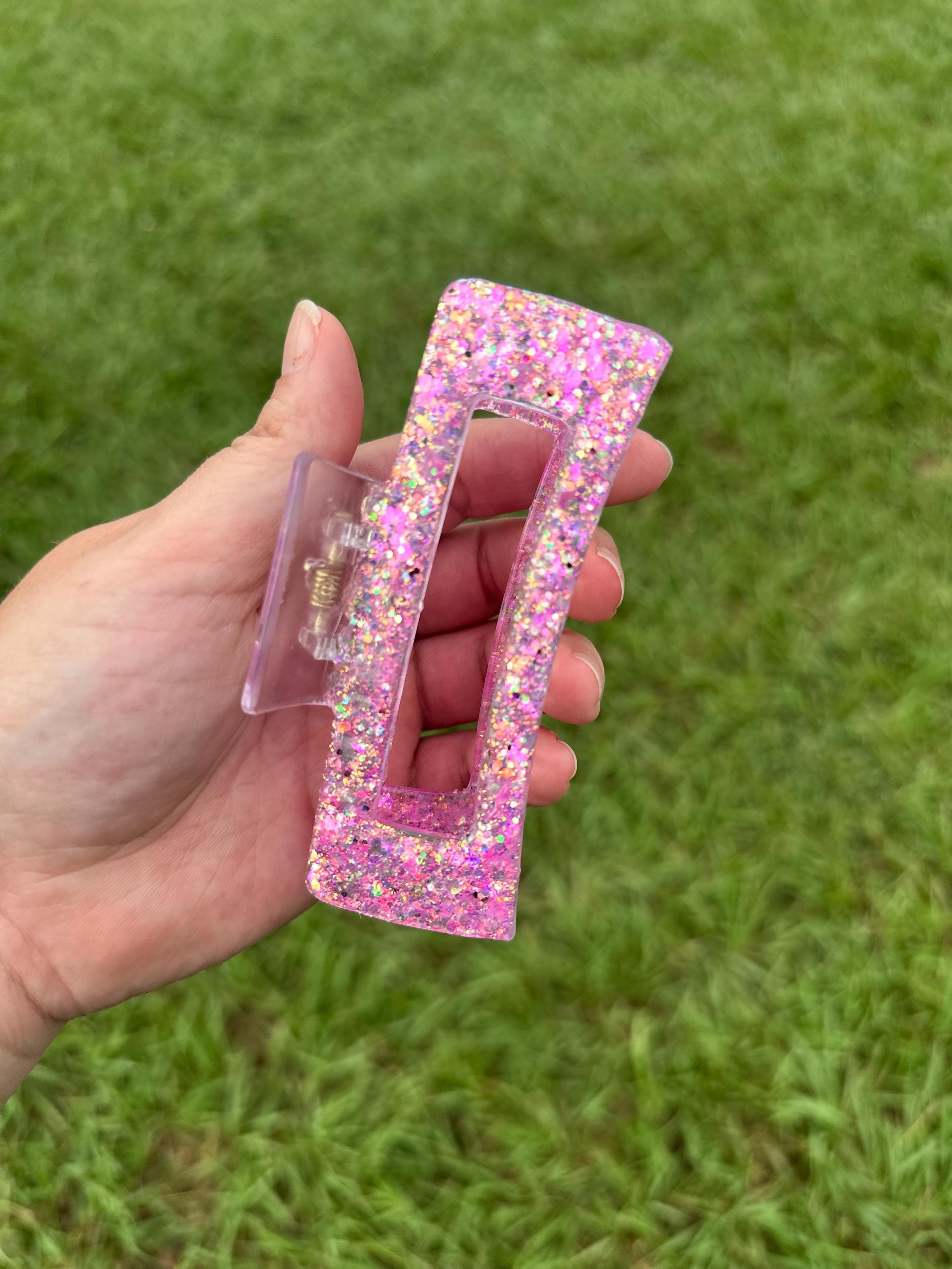 Claw Hair Clips Handmade Glitter Clamps for Women Girls Indoor Outdoor Glitter Claw Clip - Etsy main image 4
