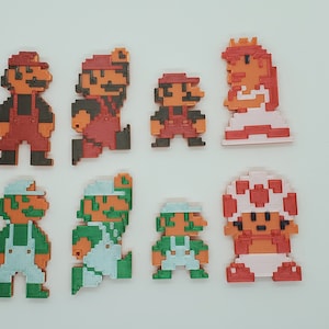 8-Bit Mario Magnets