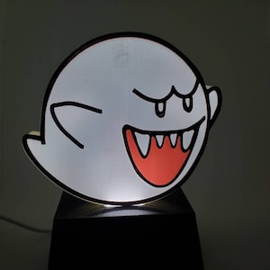 Big Boo Mario Style Light - FREE SHIPPING