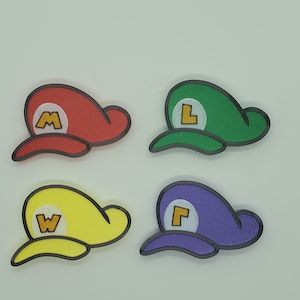 Mario Hat Magnets
