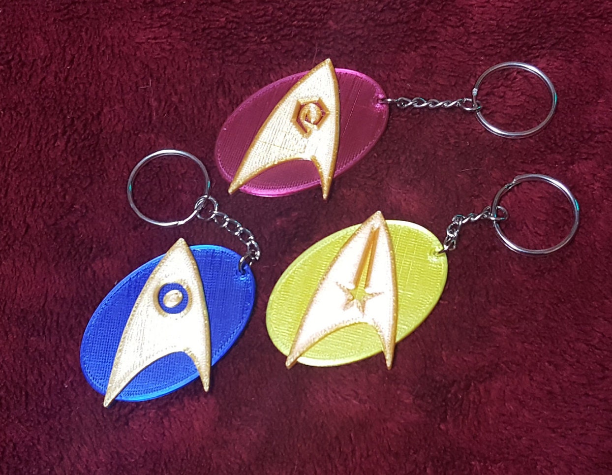 Star trek keychain - Etsy 日本